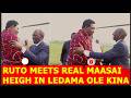 RUTO SHOCKED BY SENATOR LEDAMA OLE KINA HEIGHT WHEN HE LANDED IN NAROK FOR SGR EXPANSION TO UGANDA RUTO SHOCKED BY SENATOR LEDAMA OLE KINA HEIGHT WHEN HE LANDED IN NAROK FOR SGR EXPANSION TO UGANDA