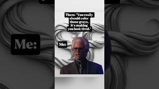Go get out lol #grayhair #ditchingthehairdye #silverandfree #silversisters #ditchthehairdye