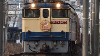 スーパーライナーいよHM付き EF65-2070 2020/4/4 74レ