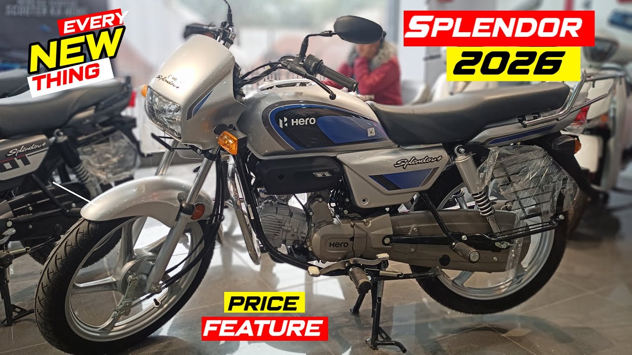 splendor new colour 2026 update || splendor 2026 model price | hero splendor new features | splendor