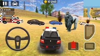 Luxury New Police Car Offroad Chase - Police Siren - Police car Cartoon for kids - Police car Game | screenshot 3