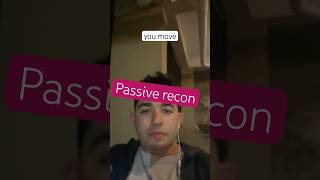 Passive recon | #cybersecurity #networking