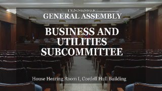 House Business & Utilities Subcommittee- April 23, 2024- House Hearing Room 1