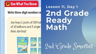 2nd Grade Ready Math, Lesson 11: Day 1