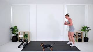 Broad Jump Shuffle Back