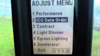 Adjusting the contrast on LCD screens