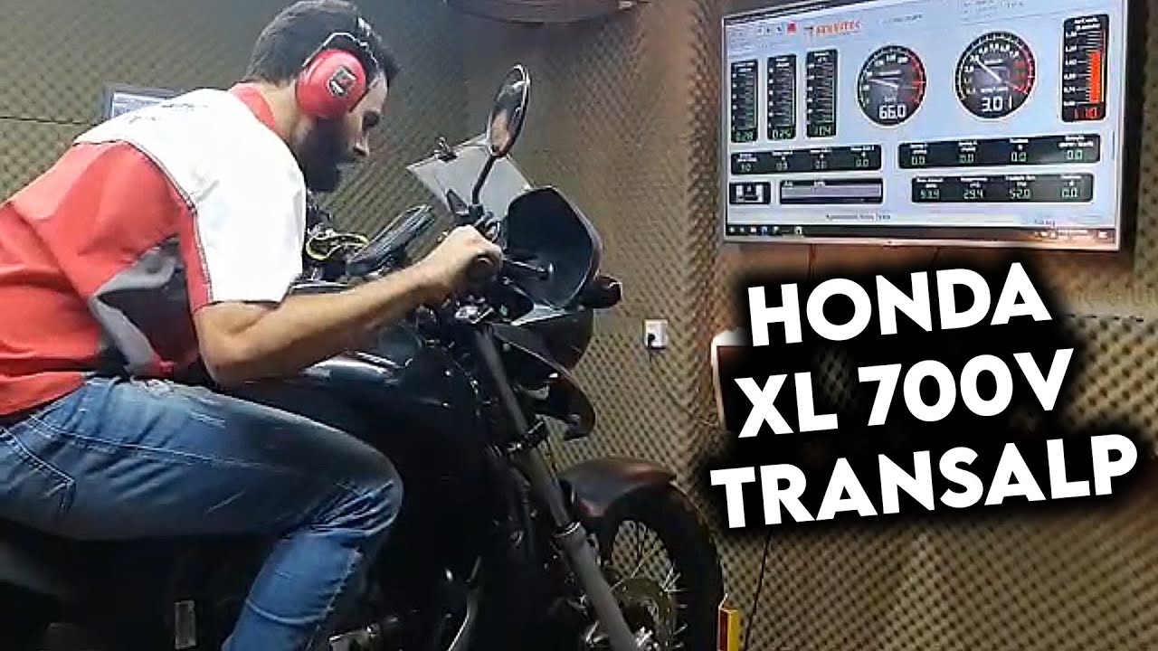 REMAP COM ESCAPE ORIGINAL E GANHOU POTÊNCIA - HONDA XL 700V TRANSALP