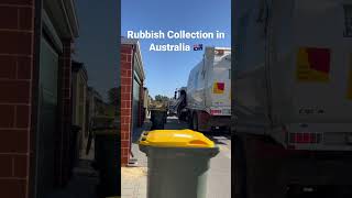 Rubbish Collection in Australia 🇦🇺 #australia #youtubeshorts