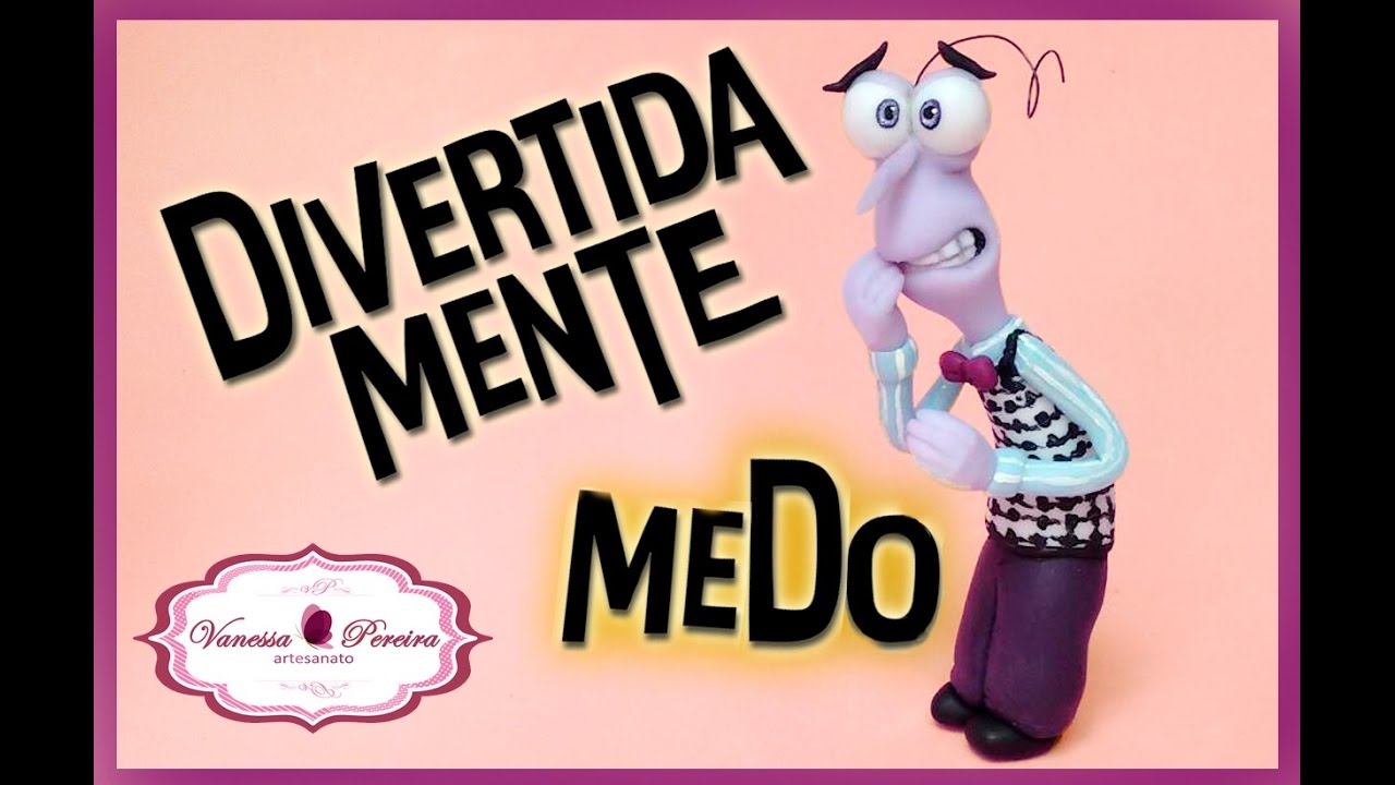 Personagem Medo em Biscuit/ Vanessa Pereira