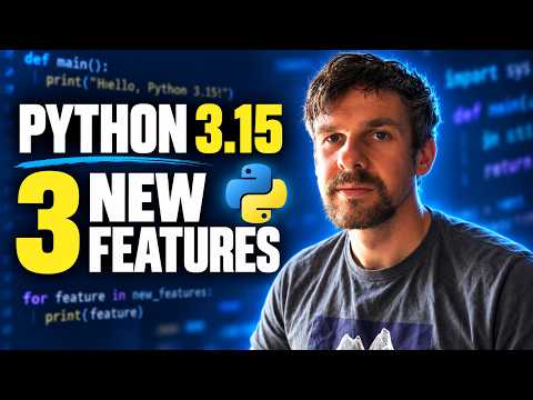 Python 3:15 - 3 Cool Features!