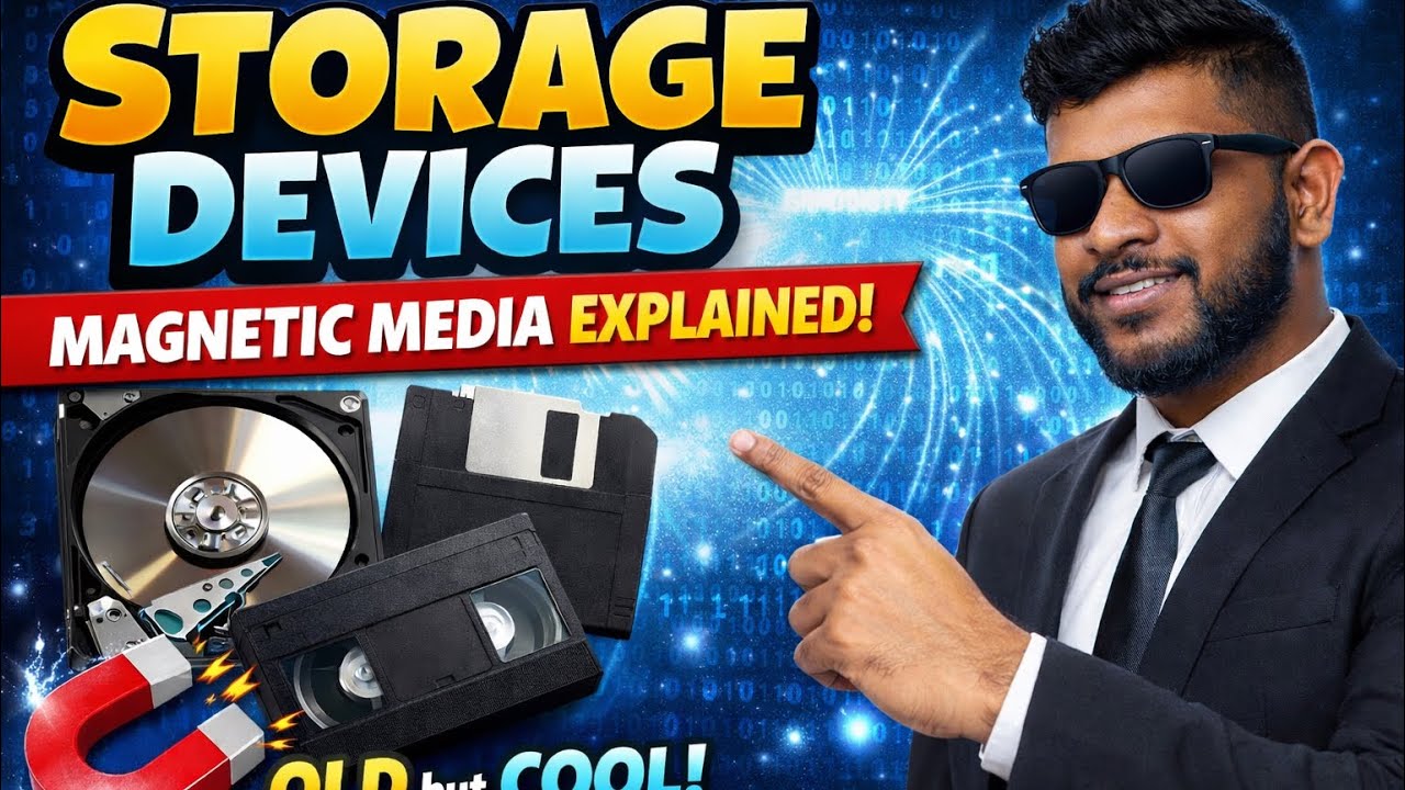 Computer Magnetic Store 👉 How Computers Store Data? | Magnetic Storage Devices Explained (Hard ...