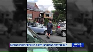 6-year-old girl among 3 dead in Queens house fire; 2 others injured
