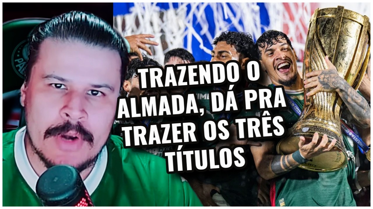 PALMEIRAS VAI SER CAMPEÃO BRASILEIRO E LIBERTADORES? NINO E ALMADA NO RADAR | NIOQD Clips