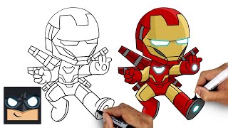 how to draw ironman mark 85 drawing tutorial step by step