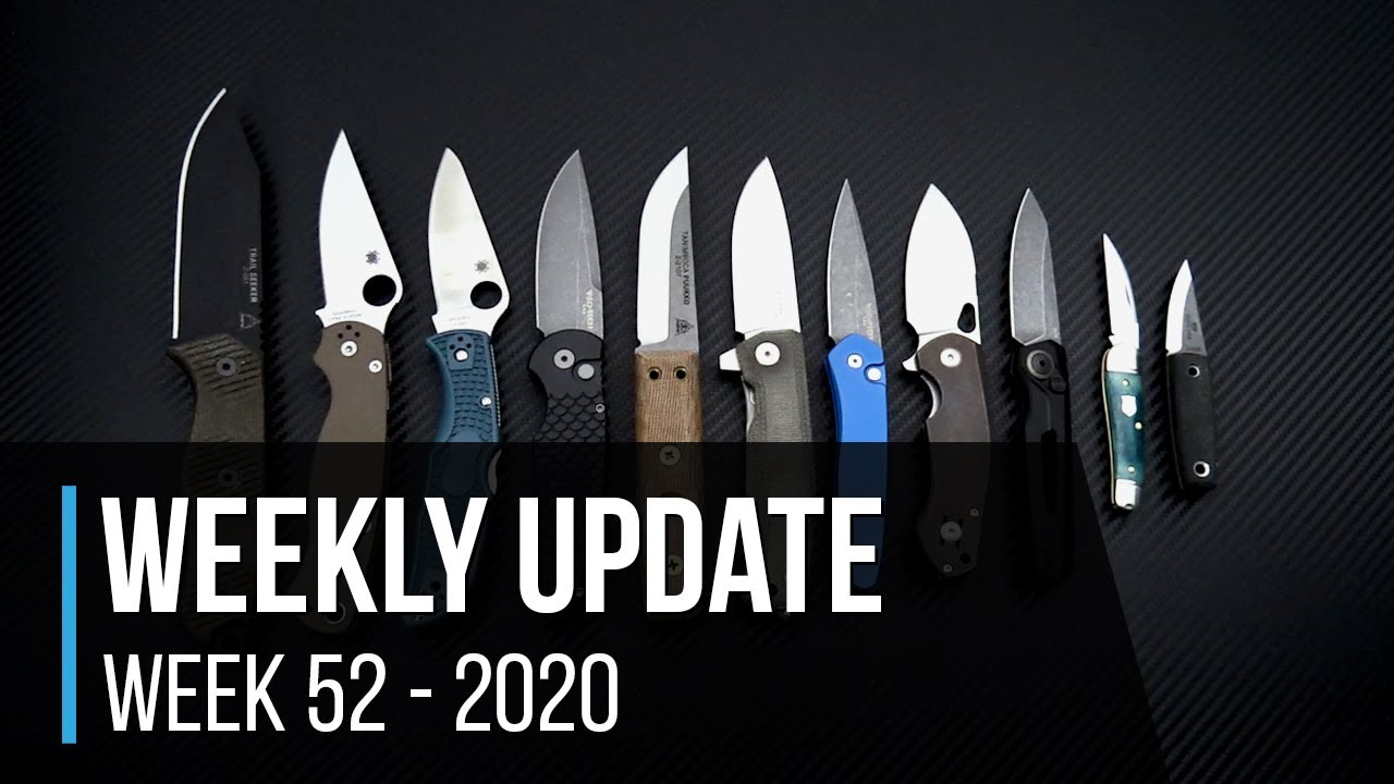 Weekly Update 52 - 2020: TOPS Trail Seeker, Exclusive Protech, Kershaw Launch Autos and more!