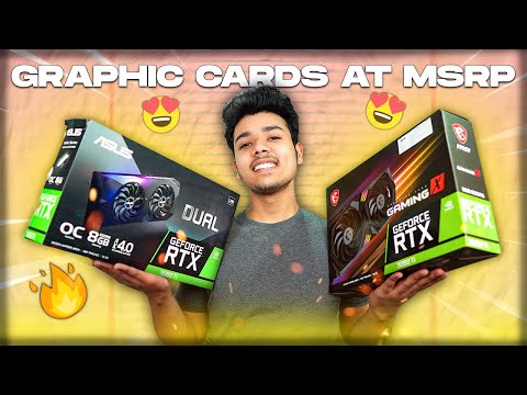 Buy Graphics Cards at MSRP and Cheapest Price 😍🔥