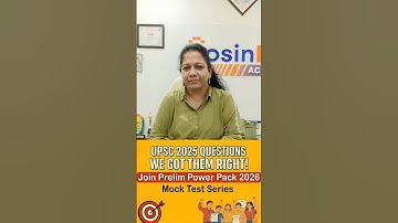 UPSC 2025-vragen – We hebben ze goed! | Doe mee met Prelim Power Pack 2026.