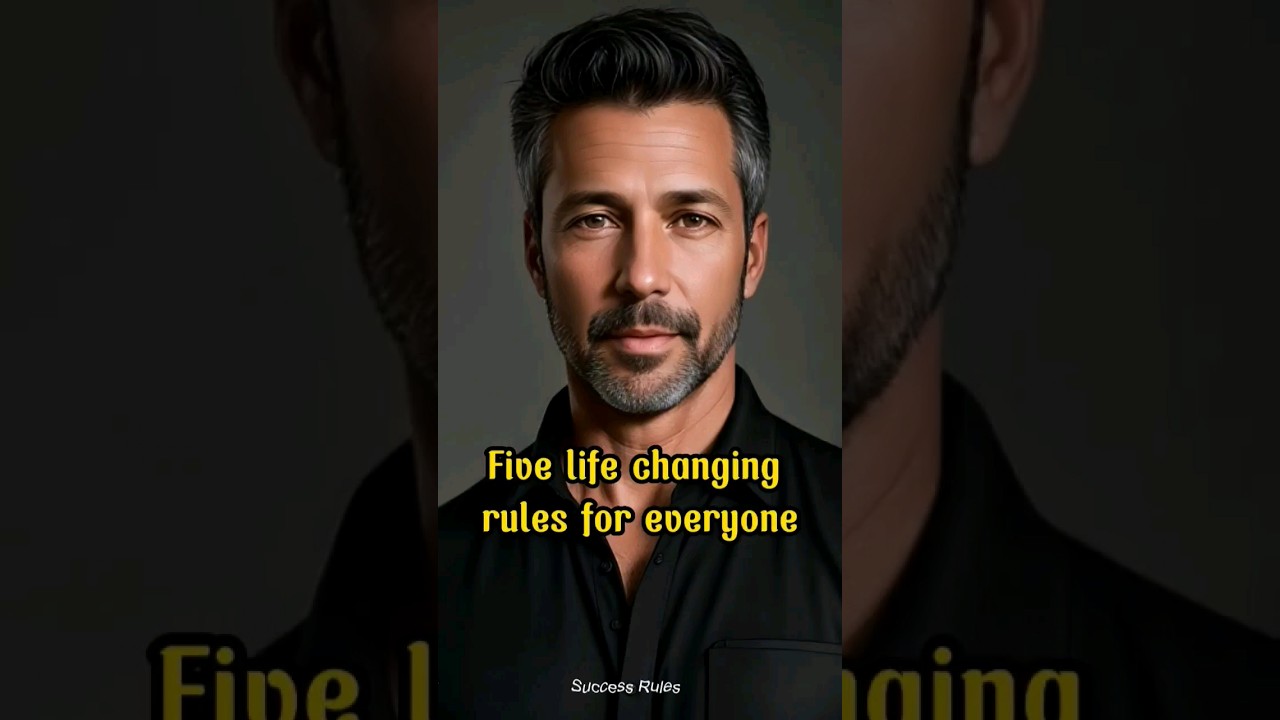 Five life changing rules for everyone 