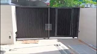 Telescopic Double Sliding Gate Demo | FAAC 746 Installation Singapore 🇸🇬