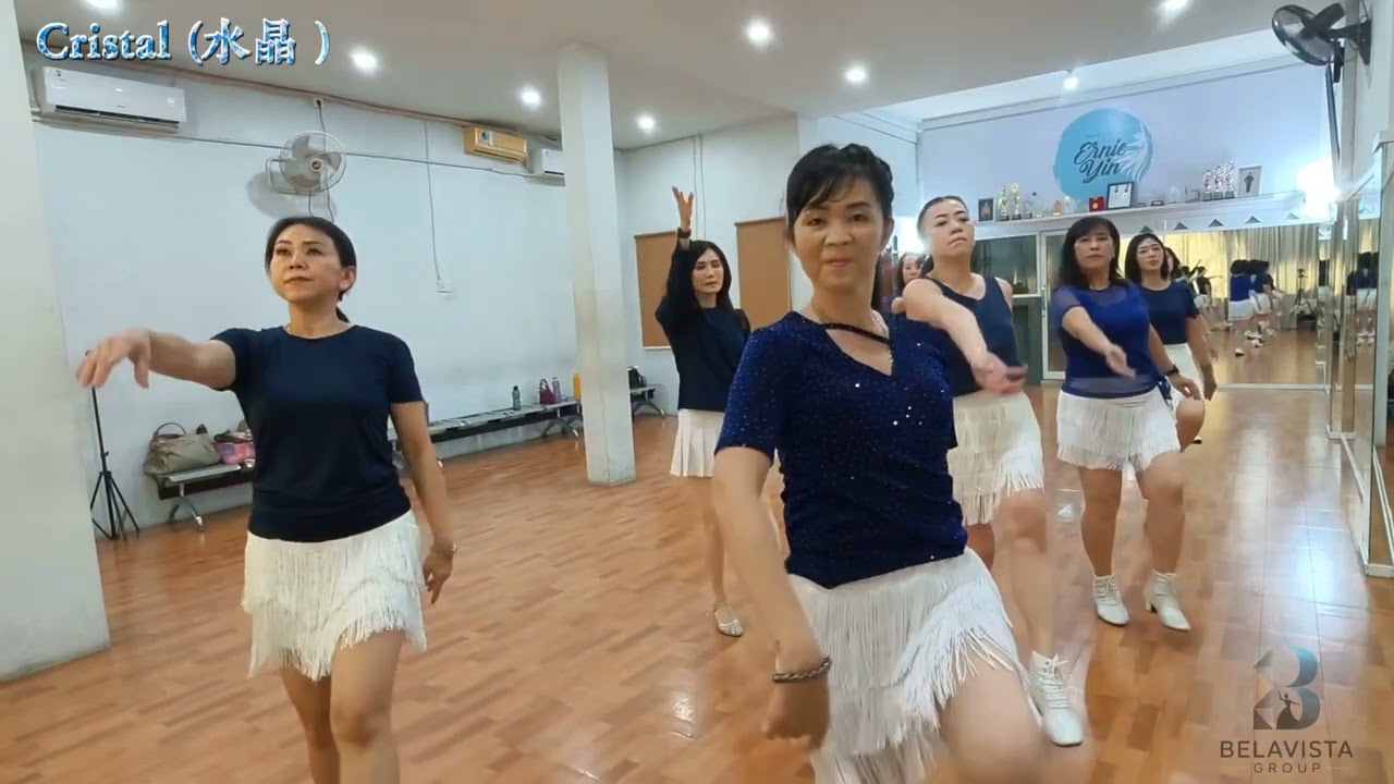Cristal (水晶) l Level: Intermediate l Choreo: Ernie Yin (INA) l Belavista Class l Line Dance