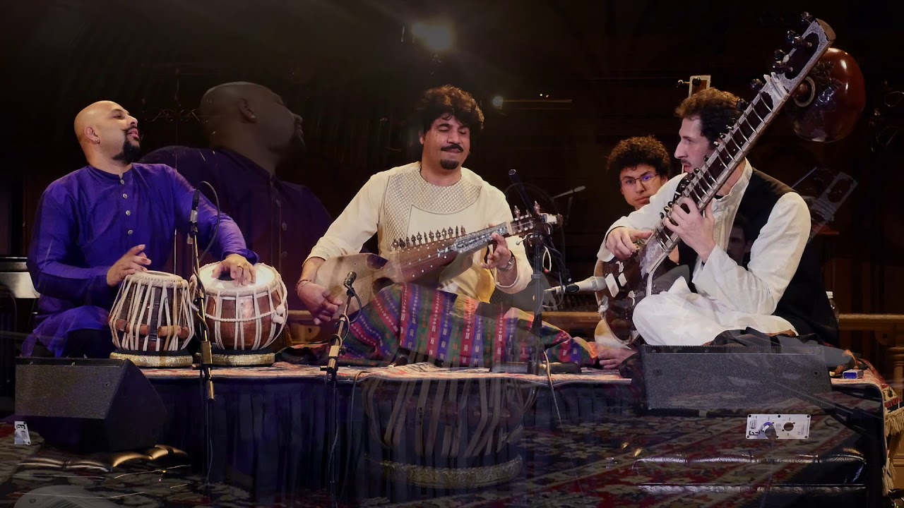 Homayoun Sakhi rubab Josh Feinberg sitar Anubrata Chatterjee tabla