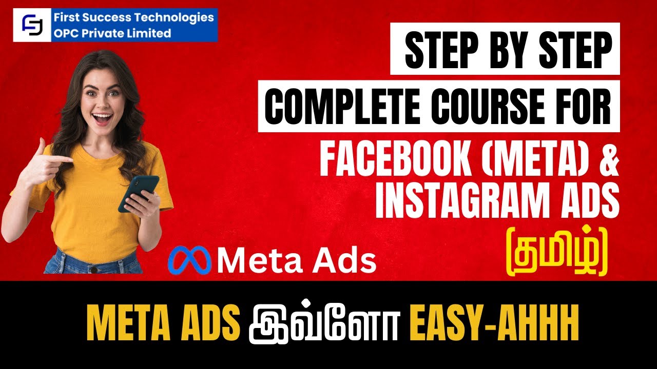 Facebook & Instagram Ads Tutorials for Beginners in Tamil | Meta Ads ...