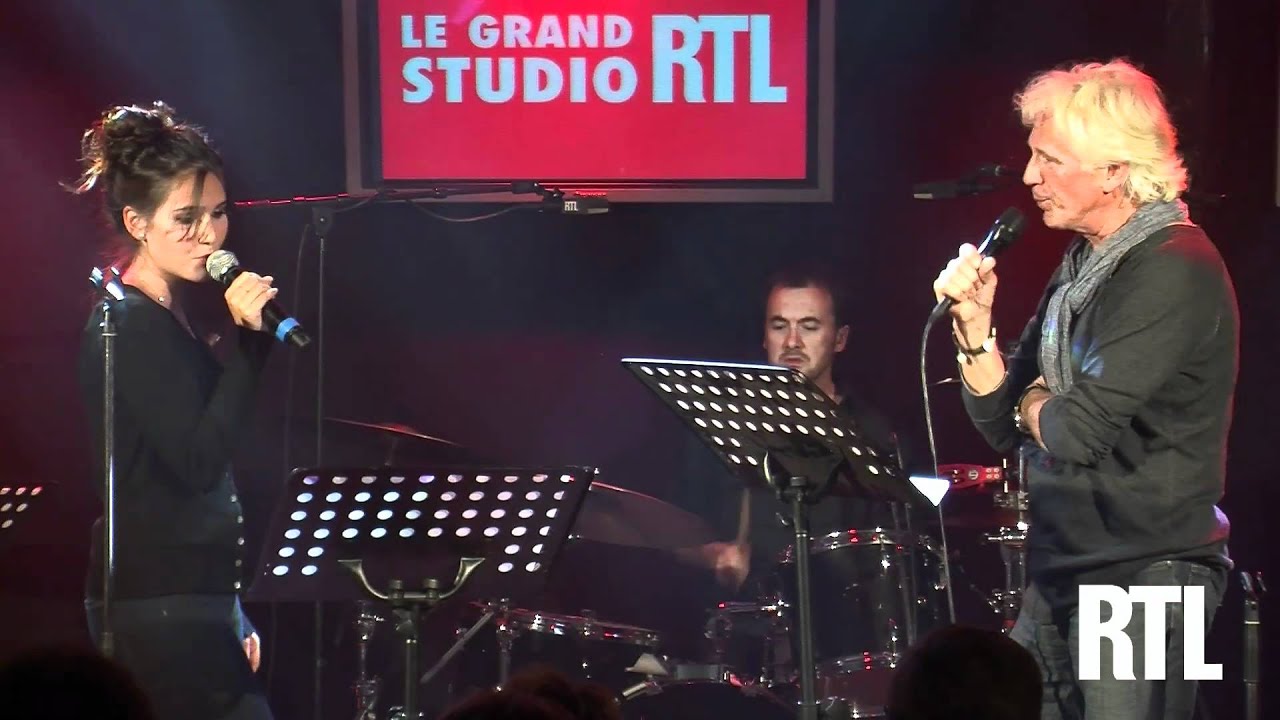 Joyce Jonathan & Gerard Lenorman - Quelquechose et moi en live dans le Grand Studio RTL - RTL - RTL