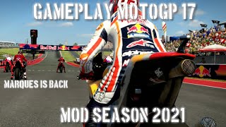 Gameplay Motogp 17 With Marc Marquez | GP Austin Amerika