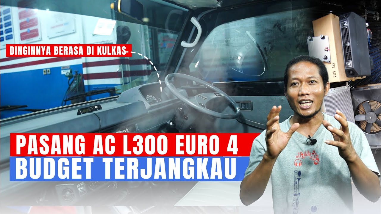 pasang AC L 300 euro 4 pakai kompresor Denso asli