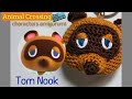 Tom nook amigurumi keychain crochet pattern  cess nook
