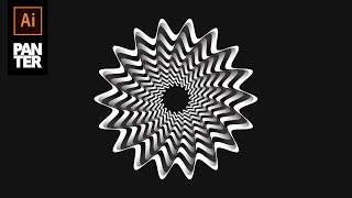 How to Make a Creamy Vortex Effect Using Distort & Transform | Adobe Illustrator Tutorial