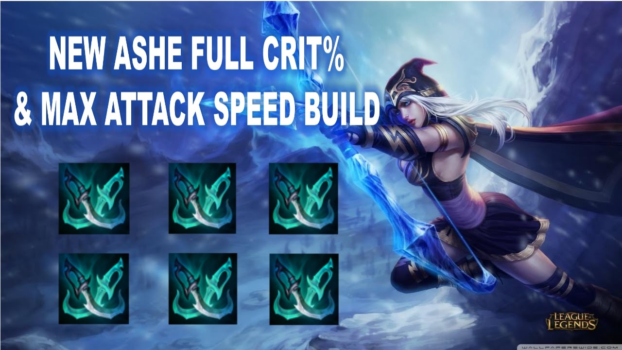 OP ASHE BUILD AND LEGENDARY GAMEPLAY!
