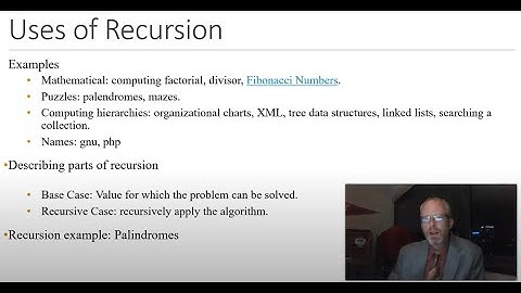 Recursion: Palindromes demonstrated in IntelliJ IDEA Debugger