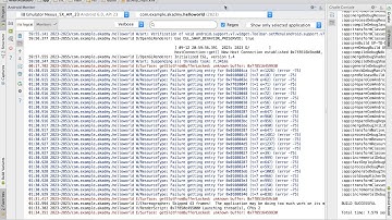 Analyse Log in Android Studio