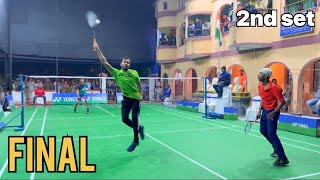 [4K 60FPS] - Outdoor Badminton Match Nilanjon & Utpal Vs Partho & Beta #badminton #trickshots