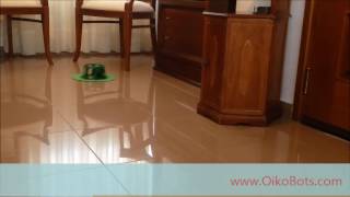 OikoBots   Robomop Allegro In A Living Room   Automatic robot sweeper