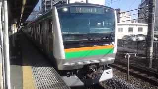 E233系3000番台 NT2編成　東海道線　小田原駅発車