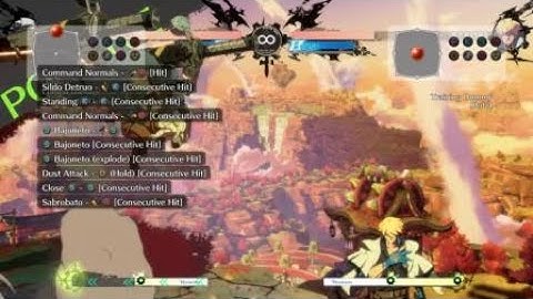 GGST Ramlethal CH 6H Midscreen Combo