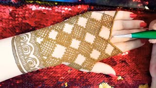 Checks Mehndi Design For This Festive Season Easy And Trendy Checks Mehndi Design