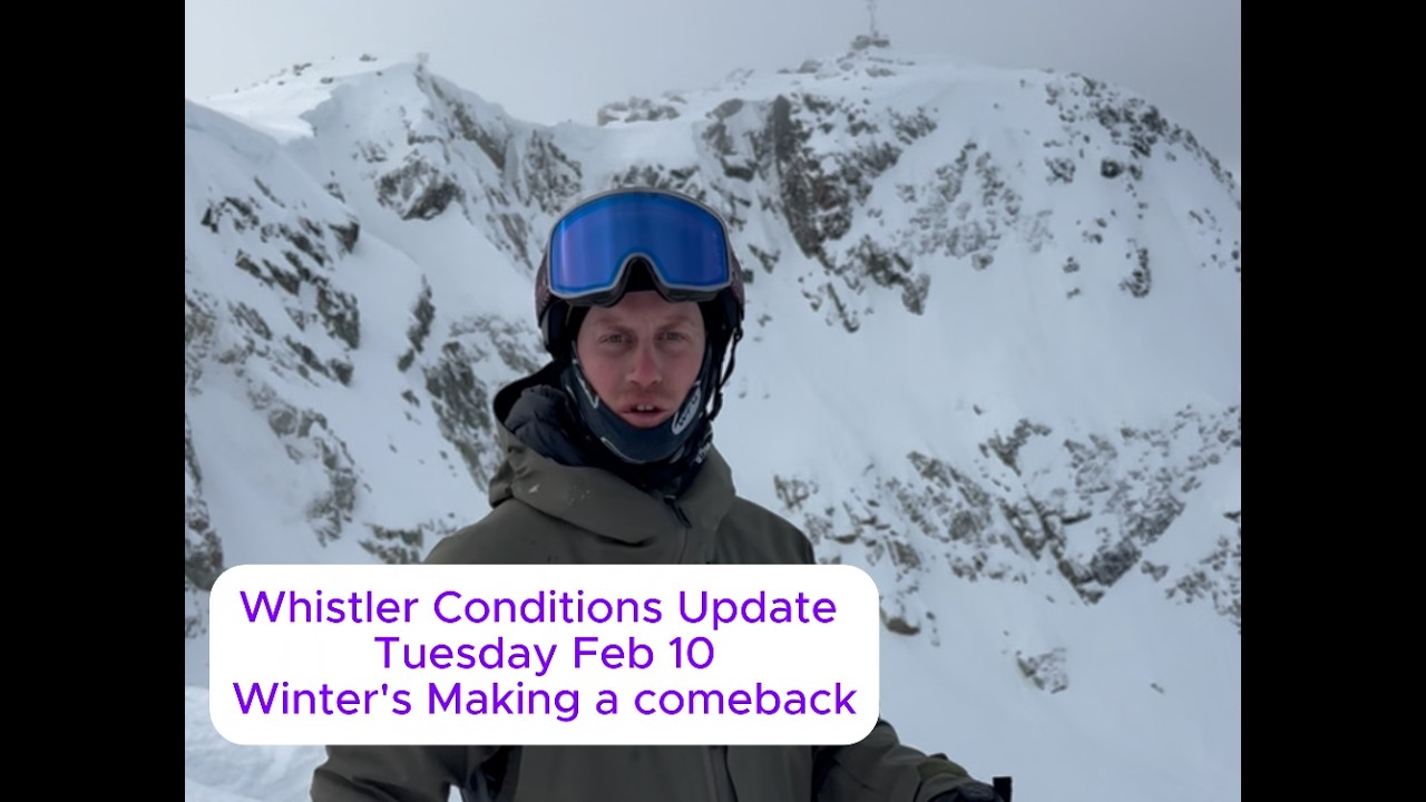 Whistler Conditions Update Feb 10: Peak Chair Pow + Harmony