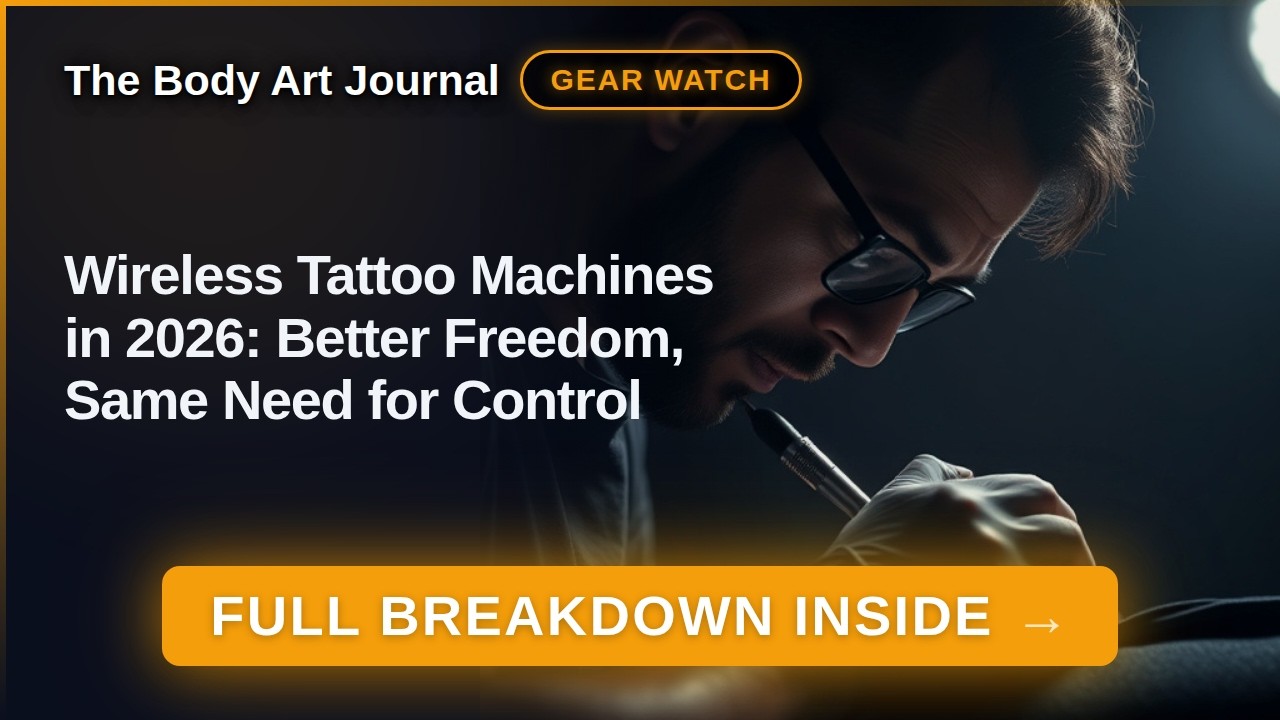 Wireless Tattoo Machines in 2026: Better Freedom, Same Need for Control