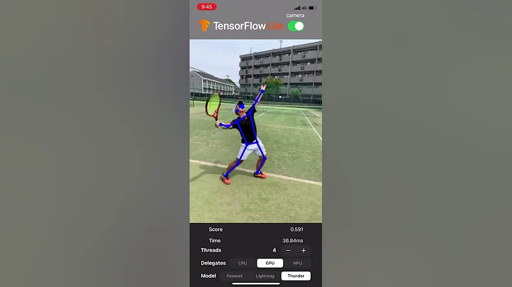 Shogo Tennis Service Motion Capture on 5th May 2022