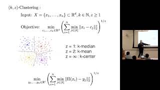 IDEAL Workshop: Erik Waingarten, Johnson-Lindenstrauss for Clustering and Subspace Approximation