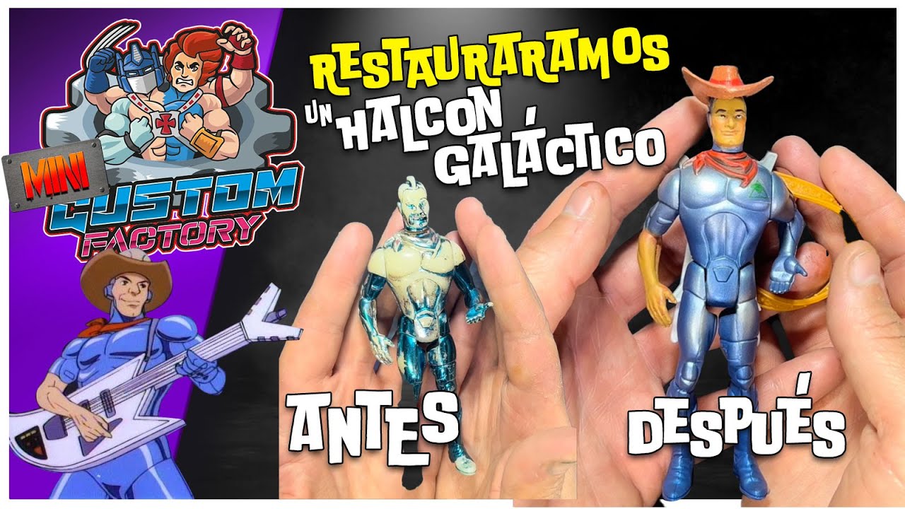 Mini Halcon MINI - Restaurar Vaquero Halcón Galáctico, juguete, toy, repintado, diy ...