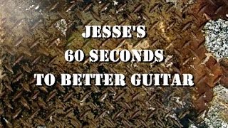 Jesse's 60 Seconds to Better Guitar #004 (Robben Ford style lick WITH TABS)