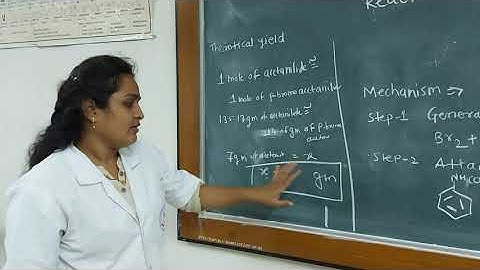 Synthesis of P-bromoacetanilide from acetanilide