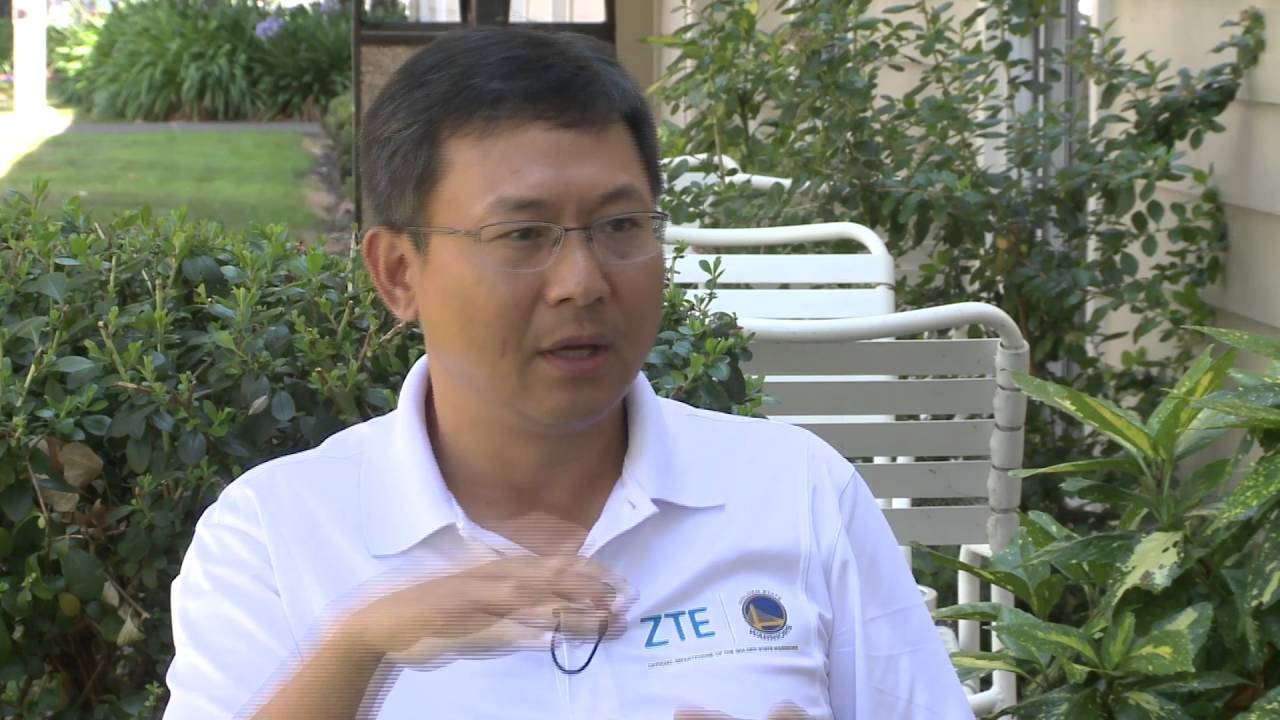 One more question for CEO of ZTE USA Lixin Cheng on NBA partnerships ...