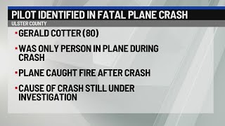 Pilot identified in fatal plane crash in Ulster Co.