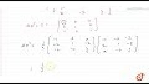 JEE MAINS 2018 If `3A=[-1-2-2 2 1-2x-2y]` such that `AA^T=I` , then which of the following are c...