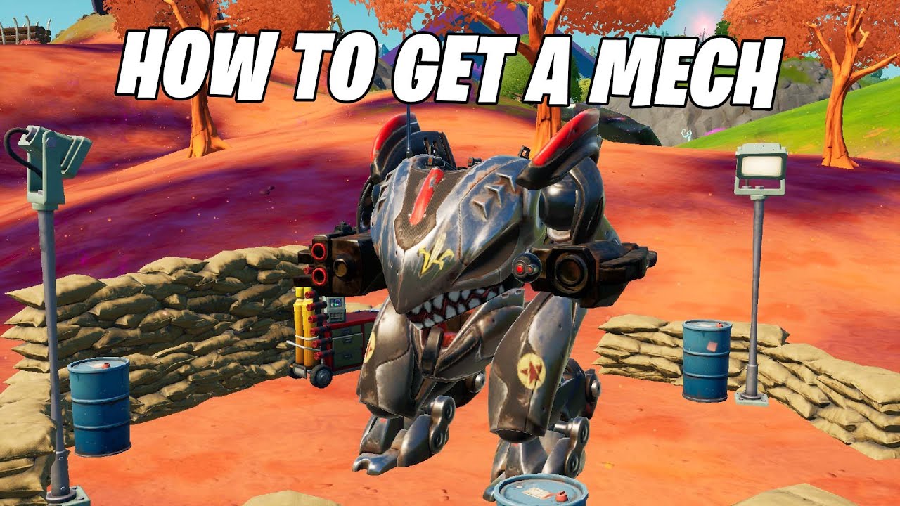 NEW Salvaged Mechs Location Fortnite Secret Update YouTube